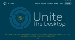Desktop Screenshot of ciceroinc.com